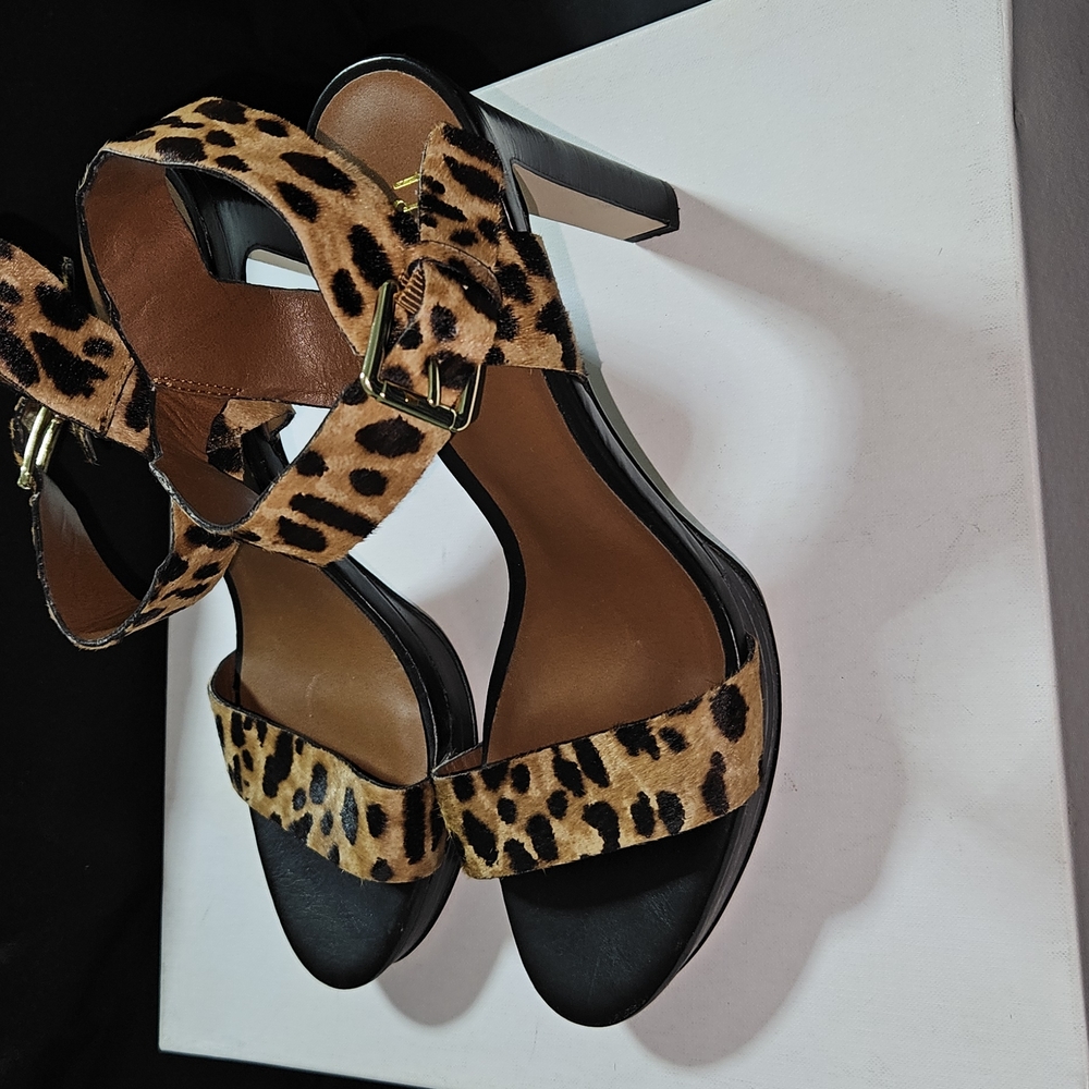 Leopard Print Women's Sandals